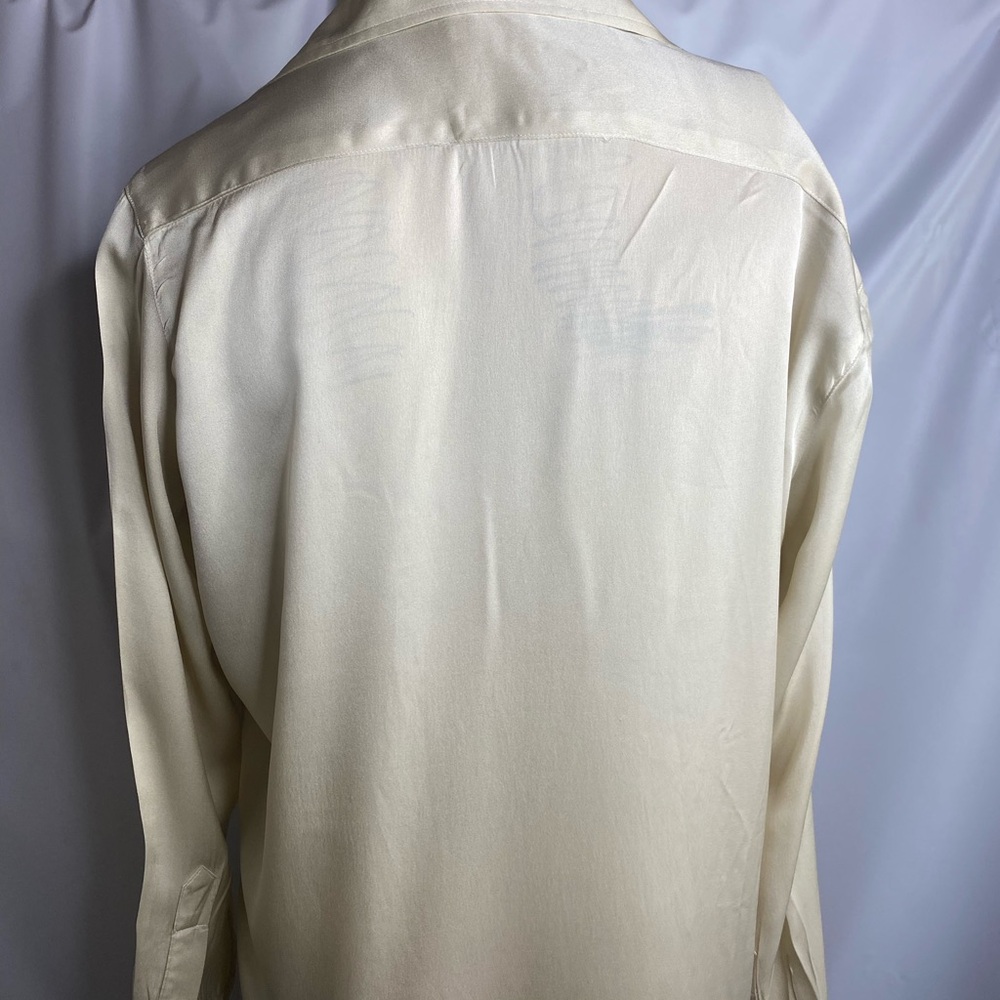 Frank Eileen size XS NWOT silk’s styles mart shirt dress button down women’s - Picture 4 of 12